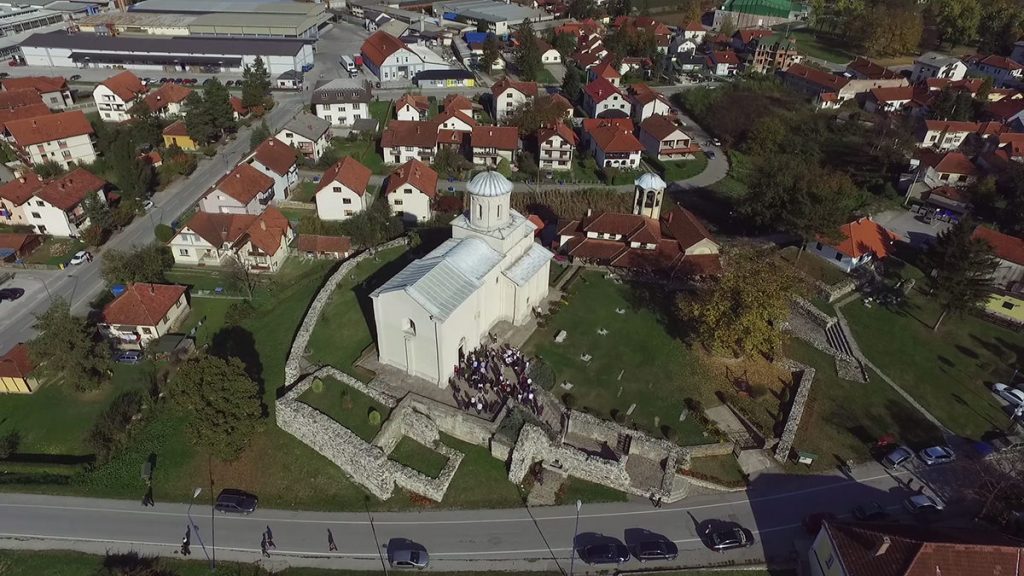 Crkva Svetog Ahilija u Arilju u kojoj se nalazi ikona Plavog anđela.
