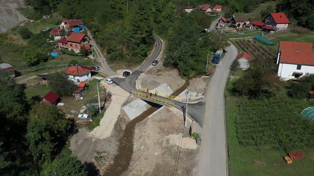 Izgrađen most na Krupinskoj reci uz podršku Evropske unije.