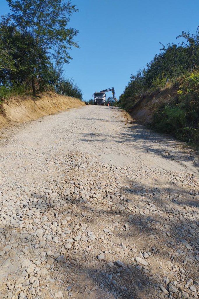 asfaltiranje puta Sljivovice Rivera info 04