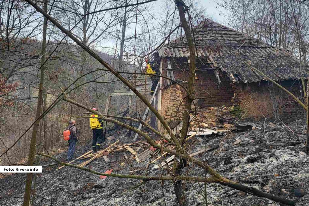 U toku ranog jutra izbio je šumski požar u Selancu, opština Ljubovija, u blizini crkve.