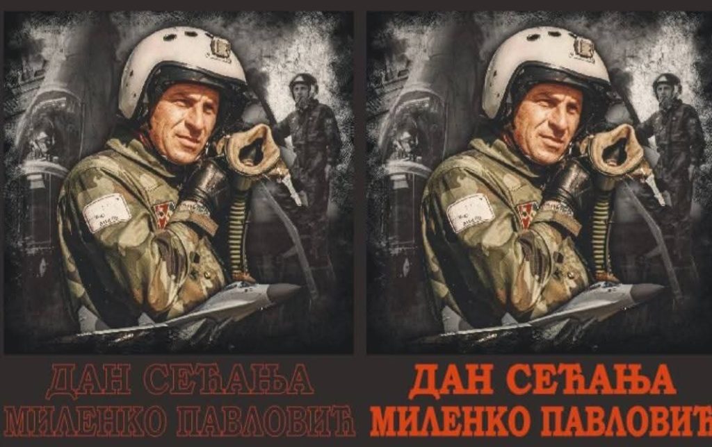 Osečina- Danas se navršava 26 godina od herosjke pogibije pilota pukovnika Milenka Pavlovića, rodom iz Gornjeg Crniljeva.