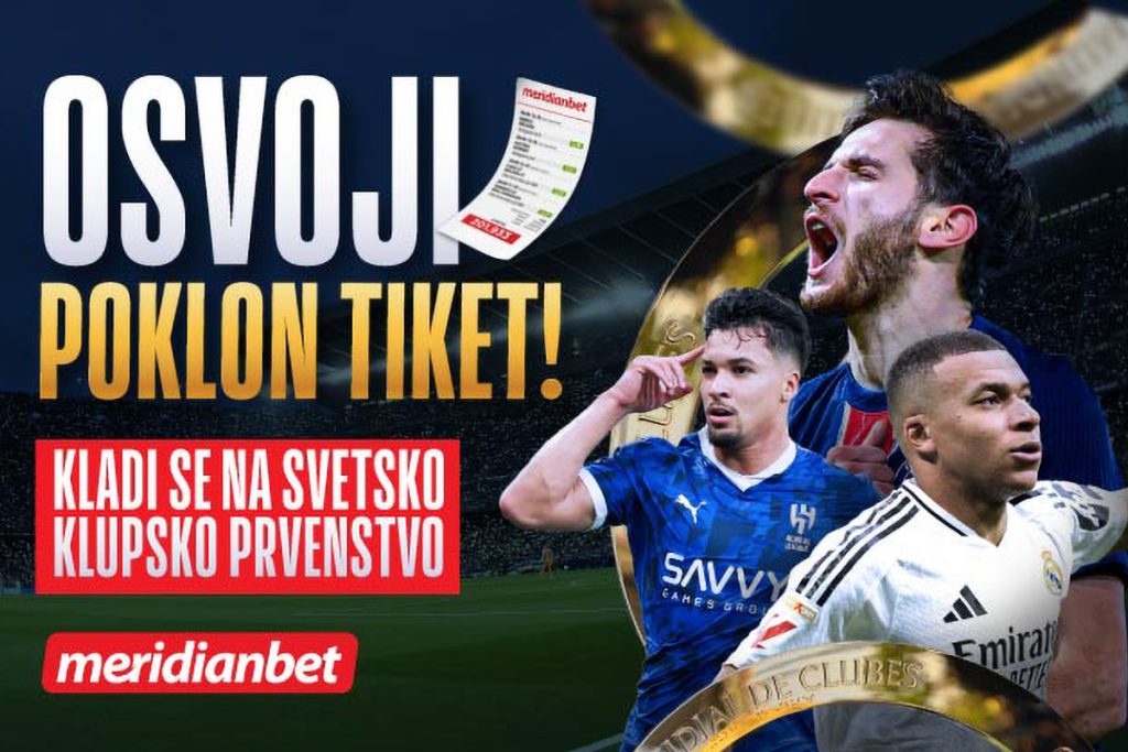 Svetsko klupsko prvenstvo je uveliko u toku, a Meridian je ponovo pripremio nešto posebno za sve igrače. Bez obzira na ishod utakmice – tvoj dobitak je siguran!