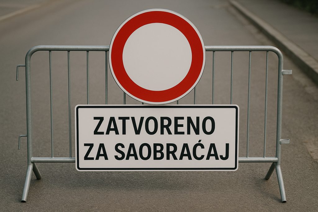 Zatvoreno za saobraćaj, Drinska regata Ljubovija 2025.