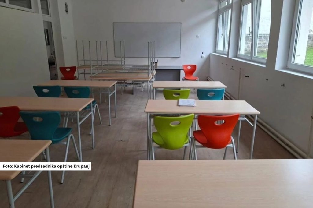 Rekonstrukcija OŠ "Borivoje Ž. Milojević" u Krasavi, Krupanj, završena je neposredno pred početak nove školske godine.