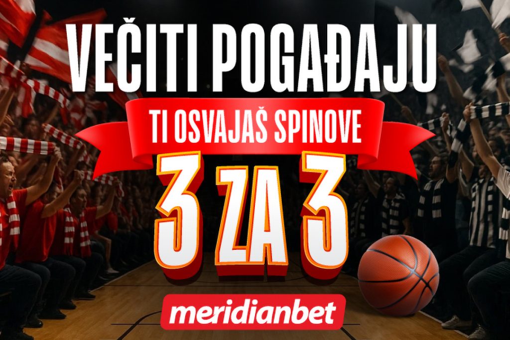Evroligaško uzbuđenje ponovo je pred nama, a ovaj petak donosi dva spektakla koja će uzdrmati region! Crvena zvezda Meridianbet danas dočekuje moćni Real Madrid, dok Partizan ide na zahtevno gostovanje protiv Baskonije.