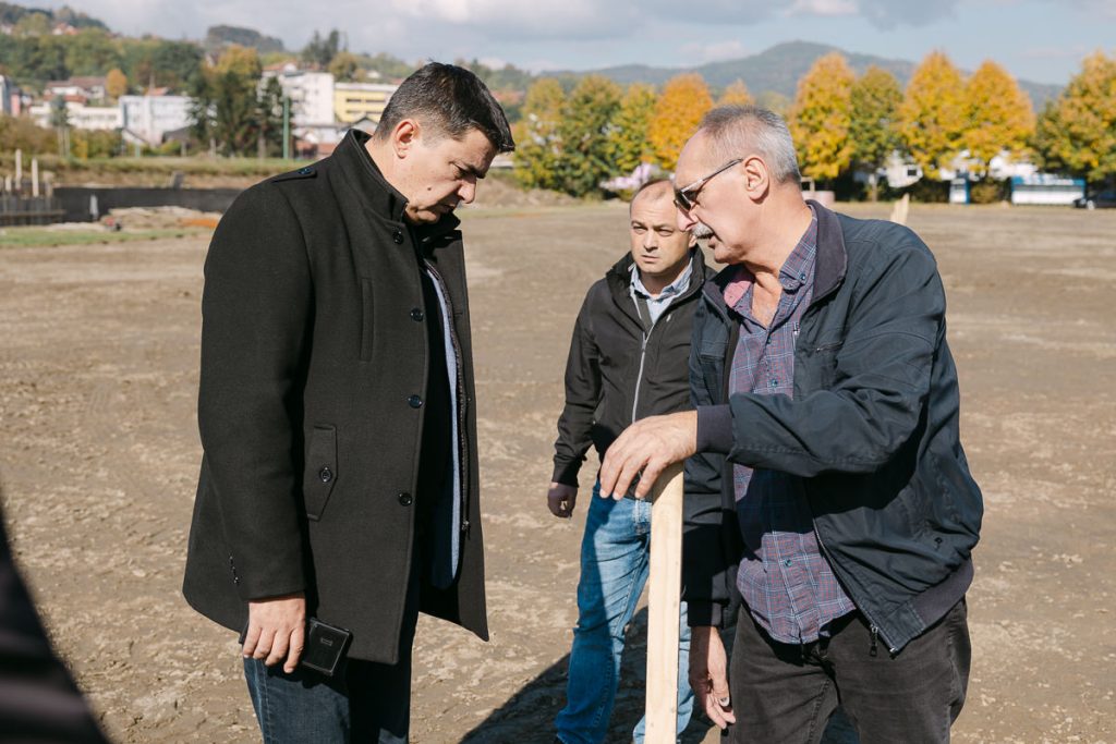 obilazak radova na izgradnji terena Ljubovija Rivera info 3