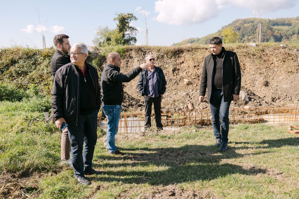 obilazak radova na izgradnji terena Ljubovija Rivera info 9