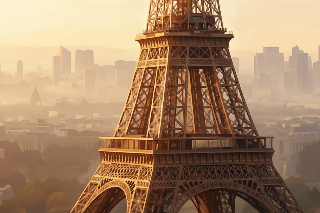 Ajfelova kula farba se u proseku na svakih sedam godina kako bi bila zaštićena od rđe i vremenskih uticaja.