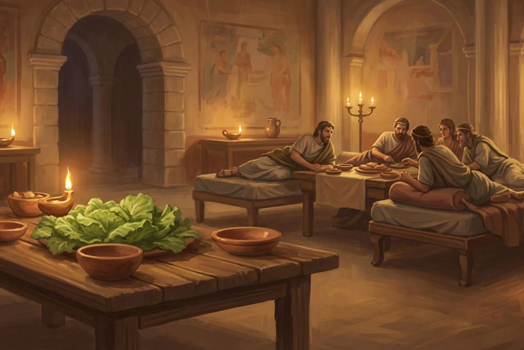 Stari Rimljani verovali su da zelena salata može pomoći boljem snu, pa su je često jeli nakon obroka.