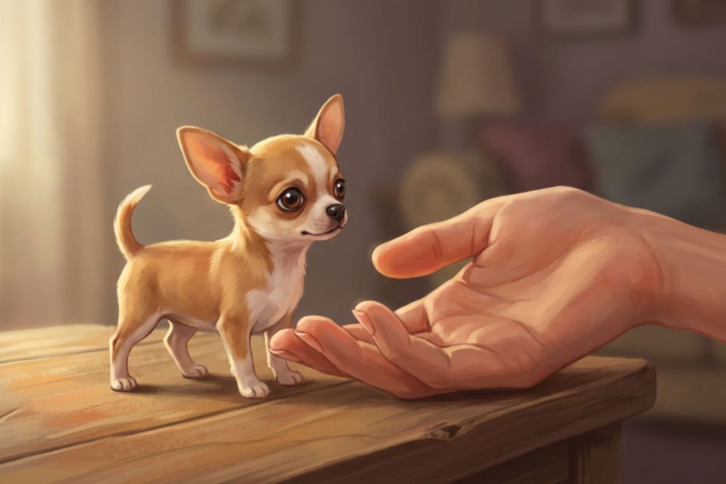 Postoje psi koji mogu stati u dlan jedne ruke.