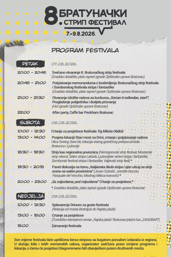 osmi bratunacki strip festival program