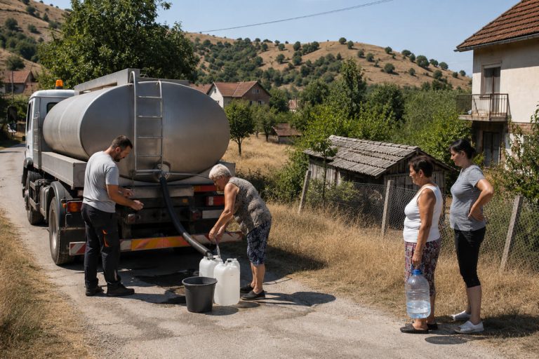 Vodosnabdevanje u Ljuboviji tokom suše