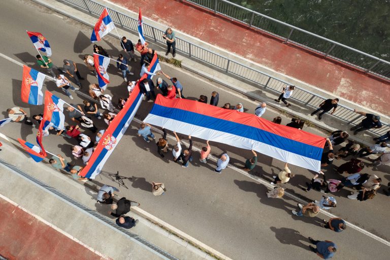 Dan srpskog jedinstva na mostu „Bratoljub“ između Ljubovije i Bratunca